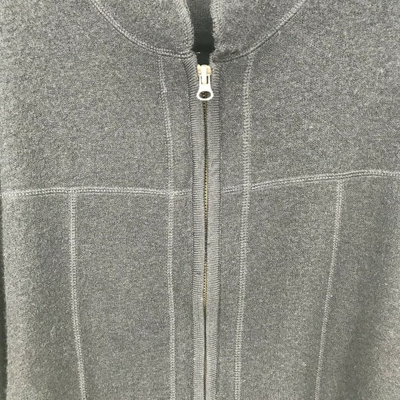 Shaver Lake Wool Zip Up Black Insulated Jacket PL - Picture 3 of 7